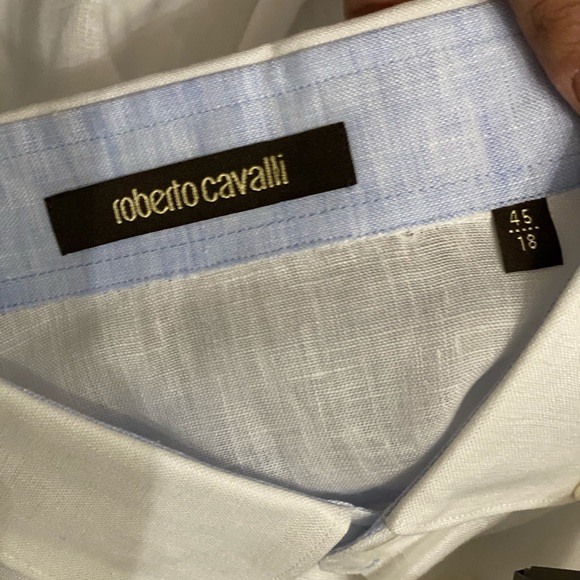 Roberto Cavalli linen button up - Picture 4 of 6